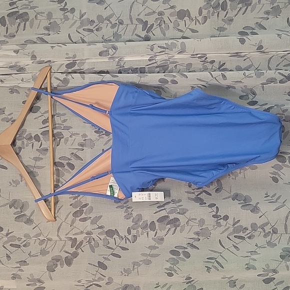 JCrew Plunge one-piece Navy Size 10 - Picture 7 of 7